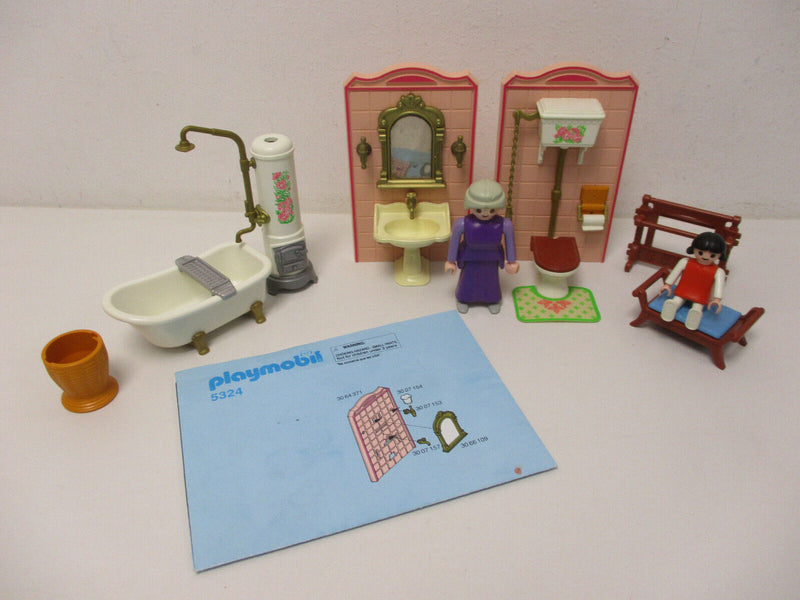 ( E9/3 ) Playmobil Badezimmer Puppenhaus Haus Einrichtung ( 5324 )
