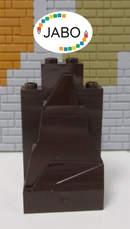 ( N2/3 ) Lego 1x 47847 Felsen dunkelbraun BL19001 76122