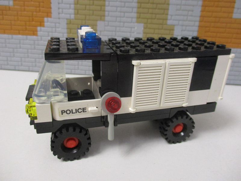 ( N11/10 ) LEGO Legoland 6681 Polizeiauto mit BA