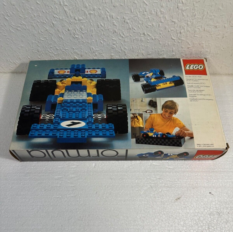 ( GMK ) LEGO 392 Formel 1 1975 OVP OBA  Sticker-NEW Formular 1 Car .