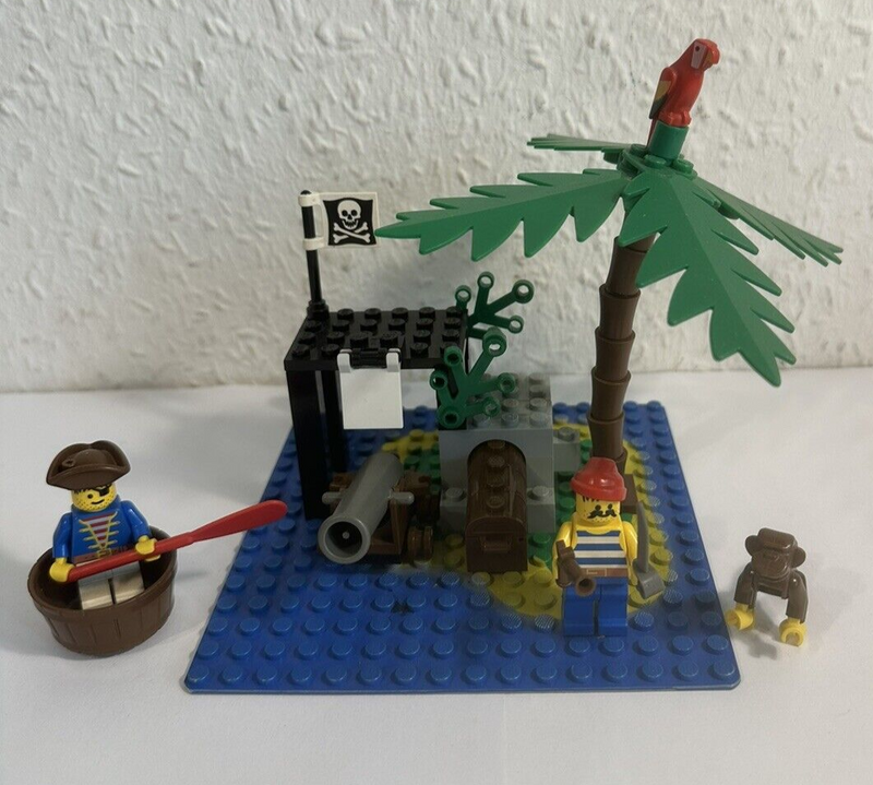 ( F13 ) Lego 6260 Shipwreck Island Piraten mit BA