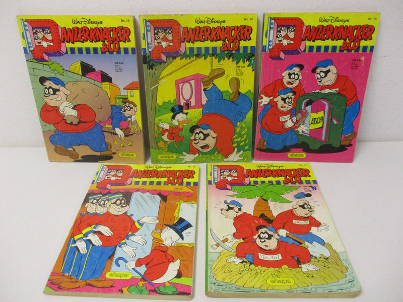 (H18/9 ) Walt Disney Comics  Panzerknacker & Co  Band 1 - 17