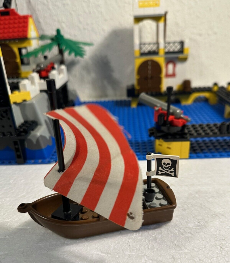 Lego Piraten 6277 Eldorado Freihafen Blauröcke  mit BA