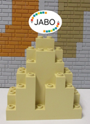 ( N1/6 ) Lego 1x 6083 Felsen tan 5988