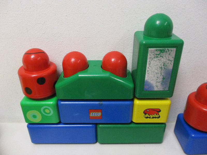 ( RBU3 / 2 ) LEGO Duplo Primo Baby Motorik  Wackelrassel Figuren Flugzeug