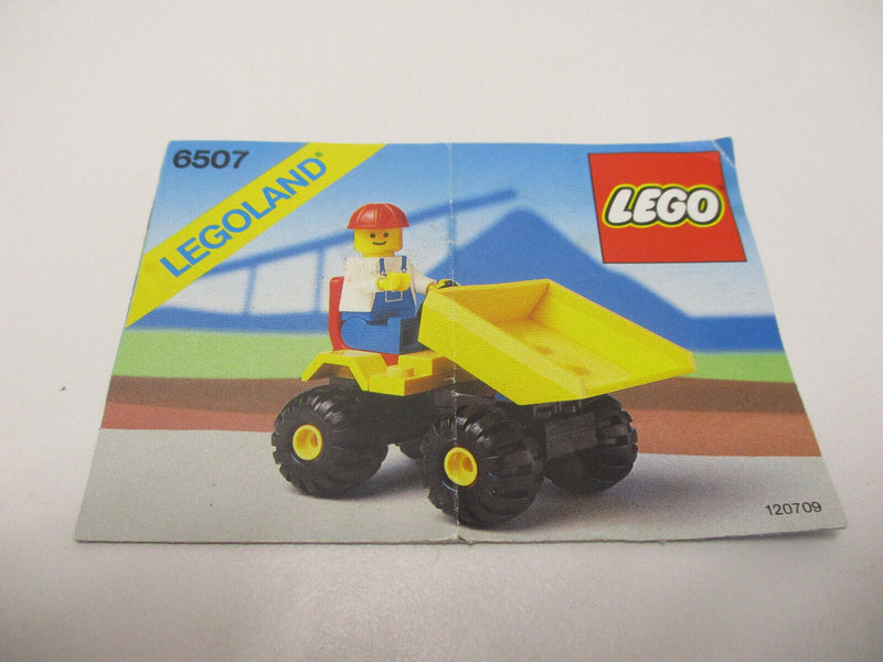 ( AH3) LEGO LEGOLAND 6507 Mini Dumper 6521 Repair Truck 6631 Steam Shovel mit BA