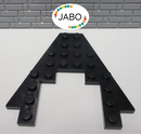 (i12/10) Lego 4475 Flügel Flügelplatte 8x8 mit Ausschnitt 4x4 schwarz 6887 6923