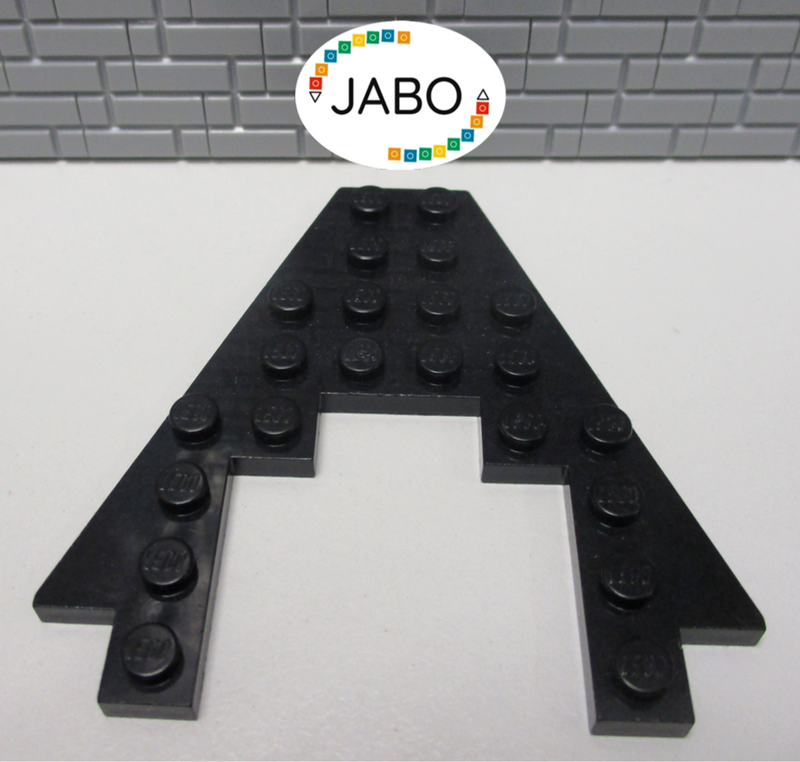 (i12/10) Lego 4475 Flügel Flügelplatte 8x8 mit Ausschnitt 4x4 schwarz 6887 6923