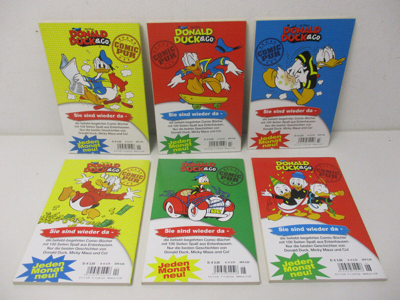 (H18/8 ) Walt Disney Comics  DONALD DUCK & Co  Band 1 - 25