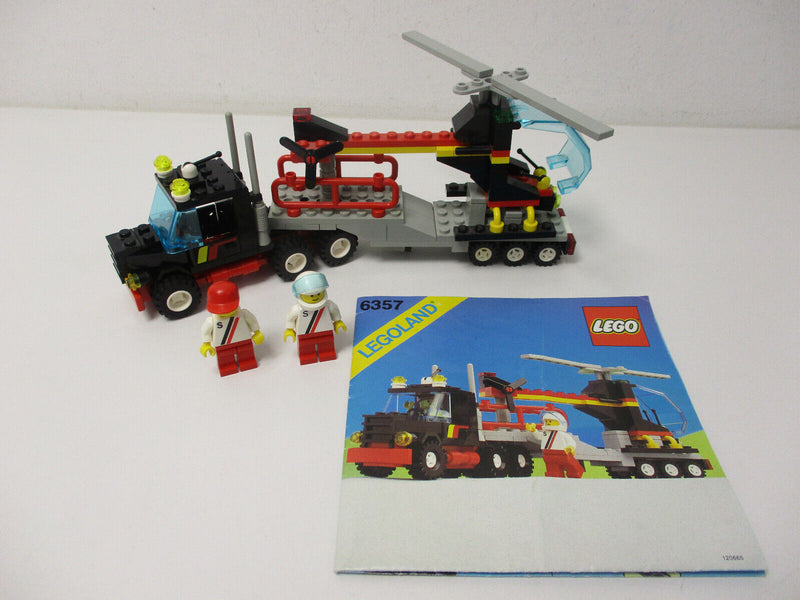 ( AH3 ) LEGO Legoland Town Classic 6357 Stunt 'Copter N' Truck Komplett mit BA