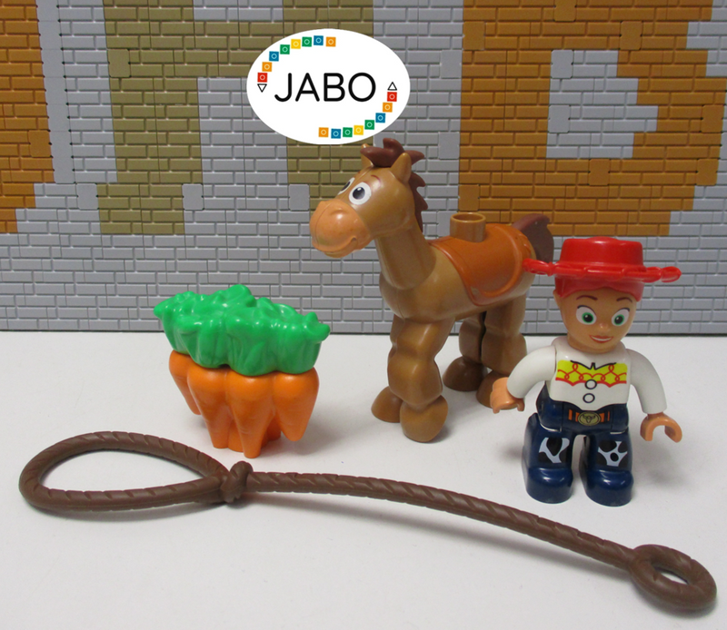 ( N14/ 6 ) LEGO Duplo Toy Story Jessie mit Pferd Bullseye