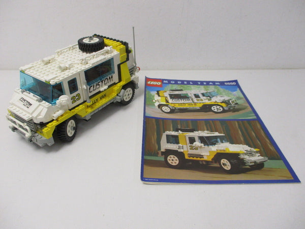 ( AH 4 ) Lego Model Team 5550 Custom Rally Van mit BA 100% Komplett