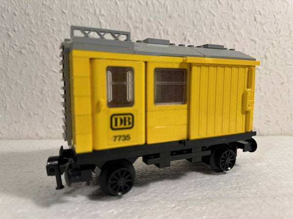 ( GMK 5 A ) Lego 12v Post - Waggon aus dem Set 7735 Eisenbahn Train