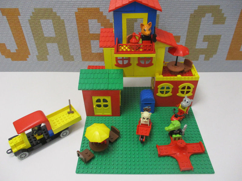 ( R3/2 ) Lego Fabuland Set Grußes Wohnhaus Haus