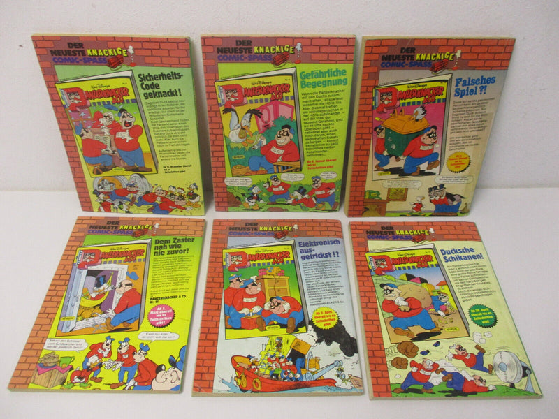 (H18/9 ) Walt Disney Comics  Panzerknacker & Co  Band 1 - 17