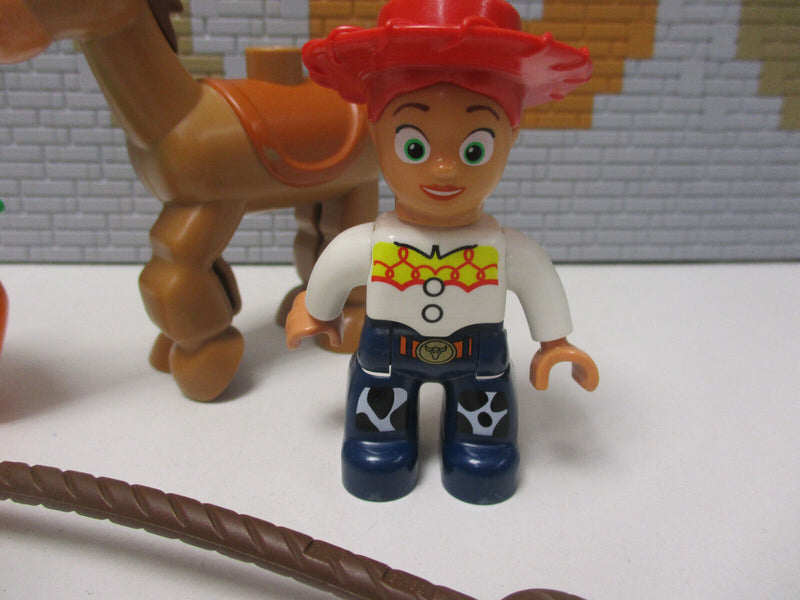 ( N14/ 6 ) LEGO Duplo Toy Story Jessie mit Pferd Bullseye