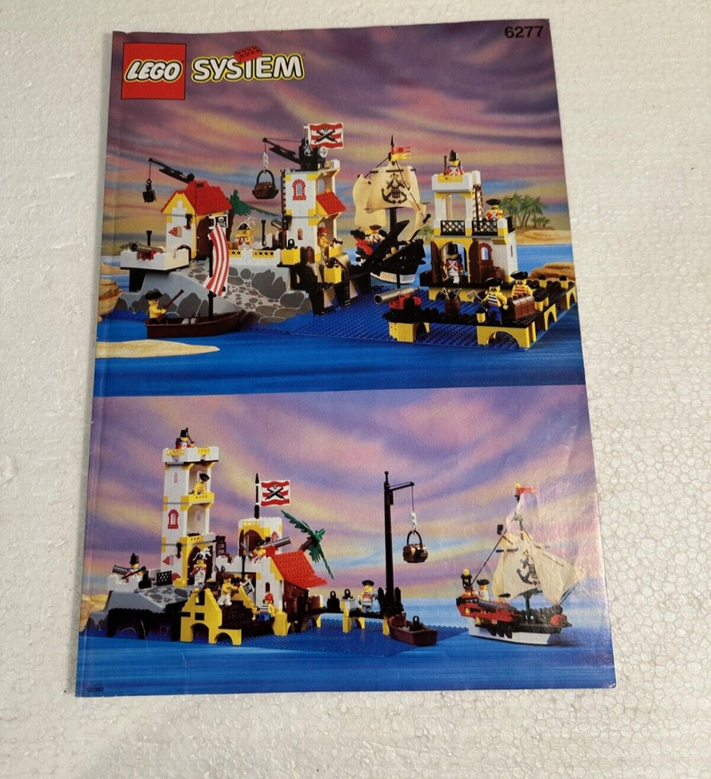 Lego Piraten 6277 Eldorado Freihafen Blauröcke  mit BA