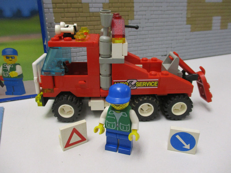 ( L5 ) Lego 6670 Rescue Rig Town Classic Abschlepper Auto Service OVP & BA