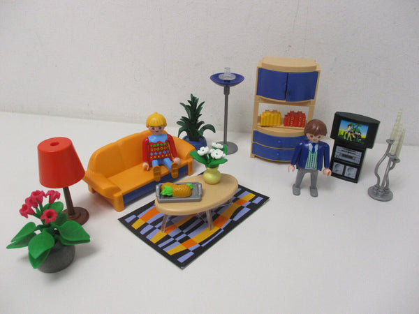 ( E9/2 ) Playmobil Wohnzimmer Puppenhaus Haus Einrichtung ( 3966 )