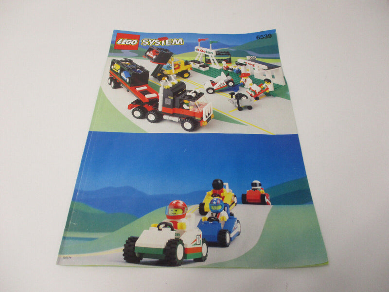 ( I11 / 2 ) LEGO System Town 6539 Victory Cup Racers 100% Komplett mit BA