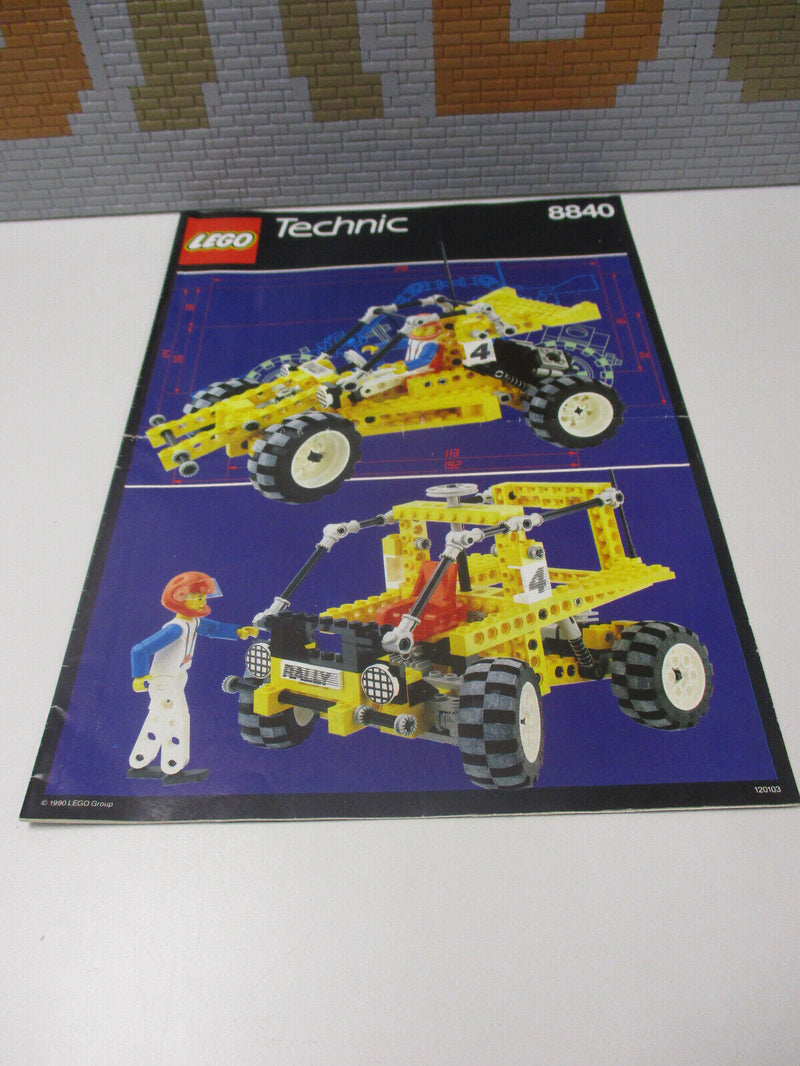 ( AH6 ) Lego Technic 8840 - Buggy / Rally Shock n' Roll Racer BA 100% komplett