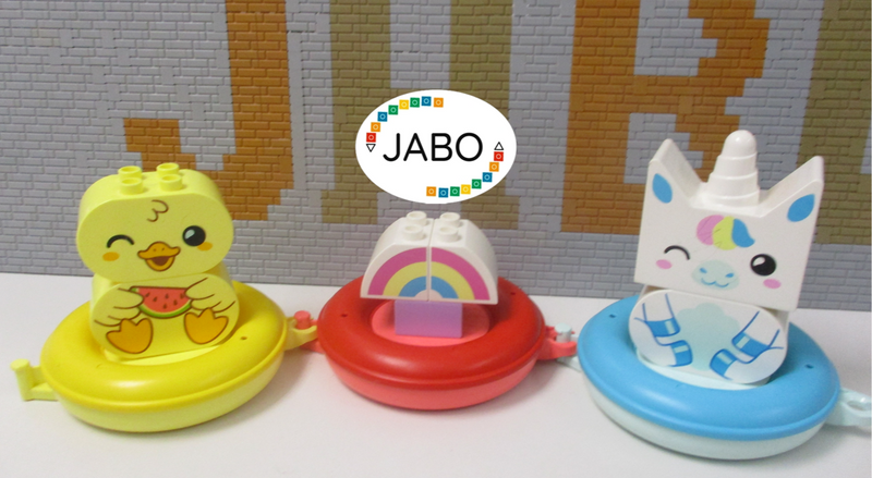 ( RB 20/8 ) LEGO DUPLO Badewannenspaß Schwimmender Tierzug Ente Einhorn