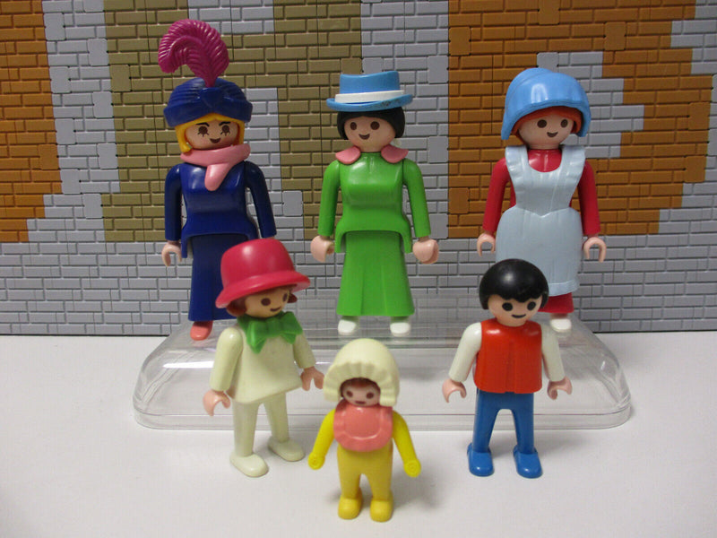 ( E13/11 ) Playmobil  Nostalgie Puppenhaus Figuren Rosa Serie 1900