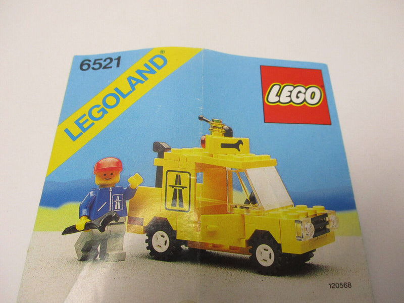 ( AH3) LEGO LEGOLAND 6507 Mini Dumper 6521 Repair Truck 6631 Steam Shovel mit BA