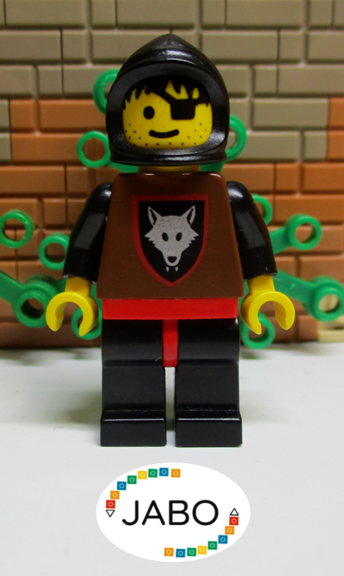 ( O10 / 20 ) Lego Wolfpack cas255 cas073 Ritter aus Set 6075 6086 6082