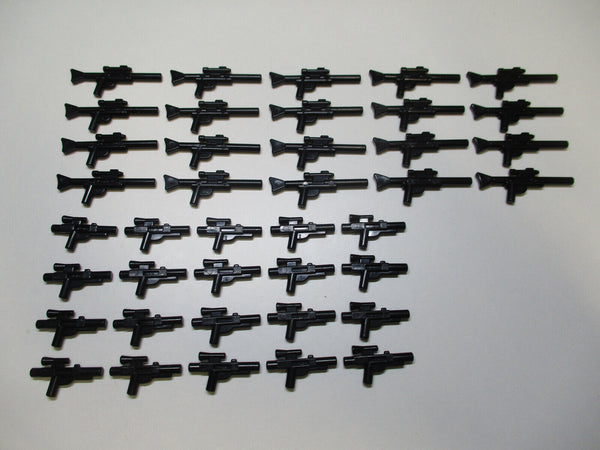 ( E6 / 12 ) Lego Star Wars 40x Blaster Gewehr mittel & Lang Waffe 58247 57899