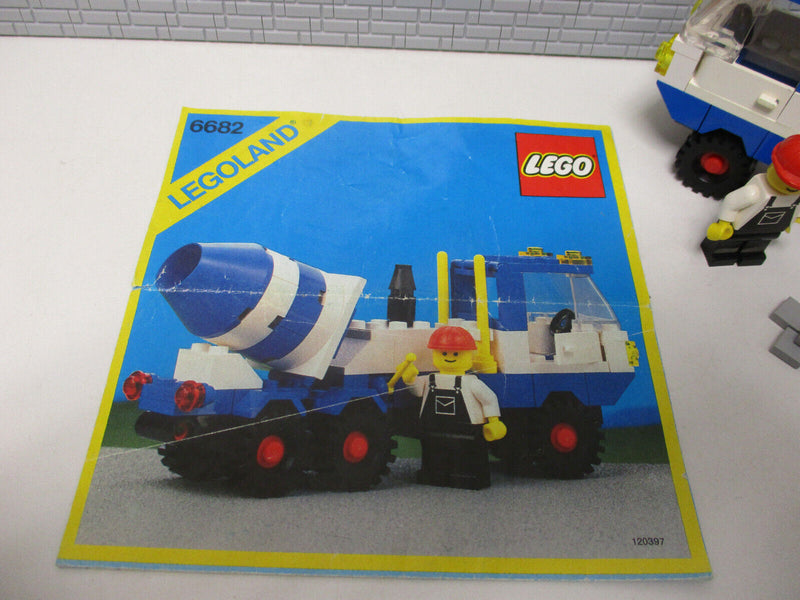 ( N11/2 ) LEGO Legoland 6682 Betonmischer mit BA