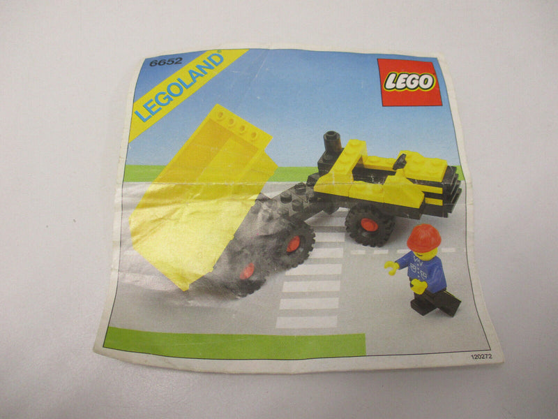 ( AH3 ) LEGO LEGOLAND 6652 Construction Truck Kipplaster mit BA 100% Komplett