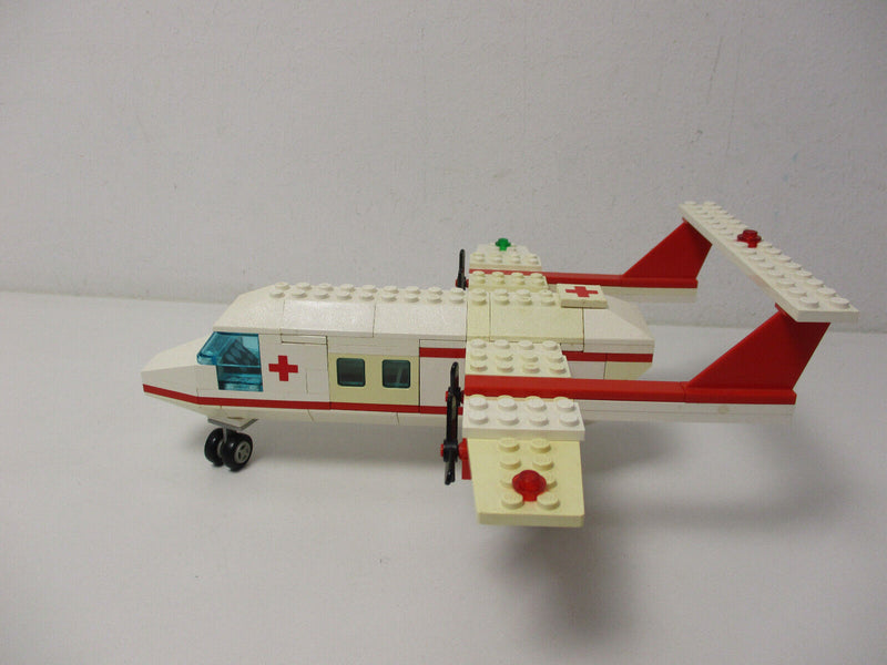 ( AH3) LEGO Legoland 6356 Rettungsflugzeug Med Star Rescue Plane Komplett mit BA