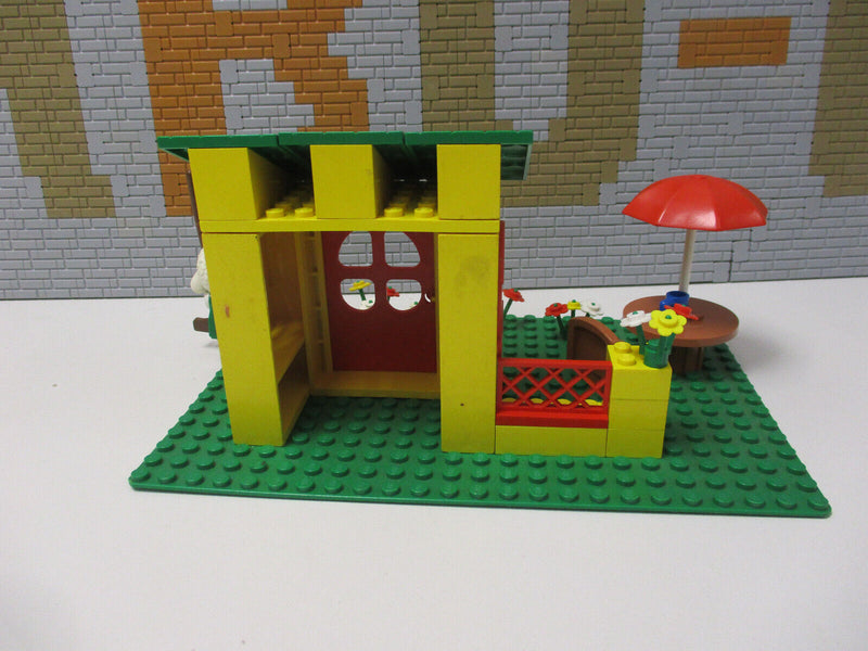 ( D16/1 ) Lego Fabuland Set  Lisa Lamm und ihr Wochenendhaus (3654)