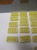 ( A6 / 7  ) Lego 26 Teststeine 2x4 von Bayer oder BASF