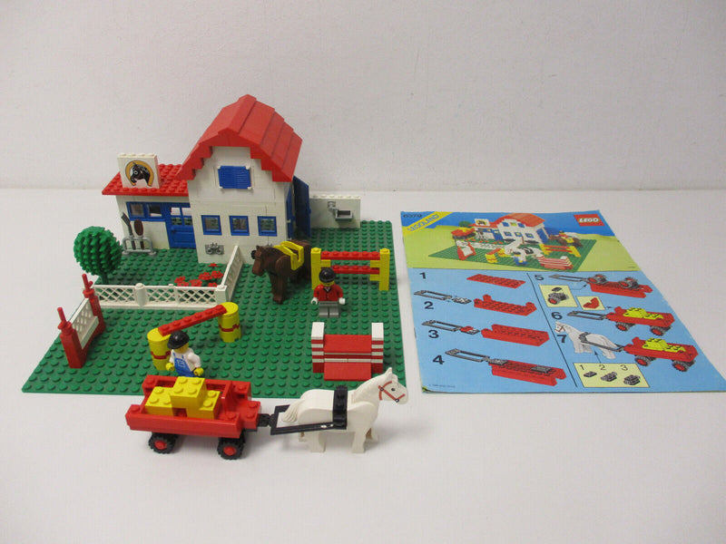 ( AH3 ) LEGO LEGOLAND 6379 Riding Stable mit BA 100% Komplett