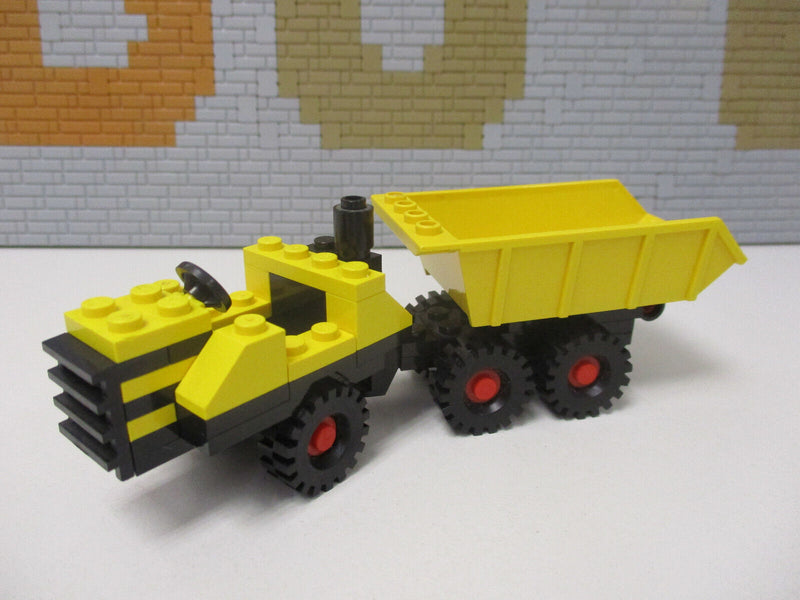 ( AH3 ) LEGO LEGOLAND 6652 Construction Truck Kipplaster mit BA 100% Komplett