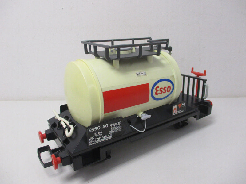 (R2/19) Playmobil ESSO Kesselwagen Tankwaggon Waggon Spur G Eisenbahn LGB (4108)