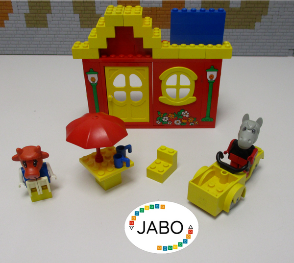 ( F15/11 ) Lego Fabuland Set Ice Cream Shop /Eisdiele ( 3665 )