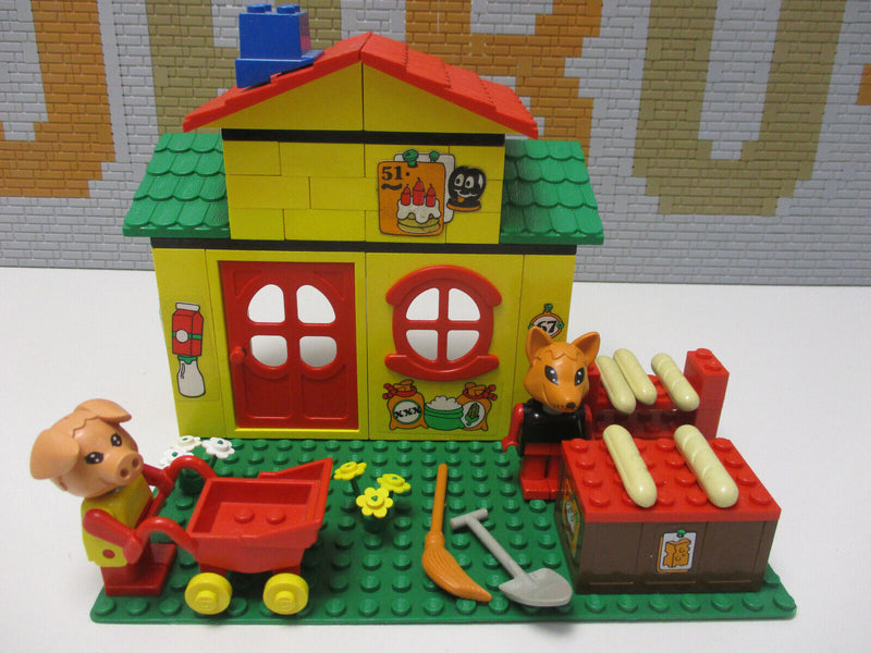 ( D 17 ) Lego Fabuland Set Bäckerei  (3667)