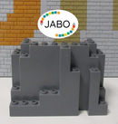 ( N1/18 ) Lego 1x 6082 Felsen neu dunkelgrau 75098 7079 7879 BL19001 7783 7097