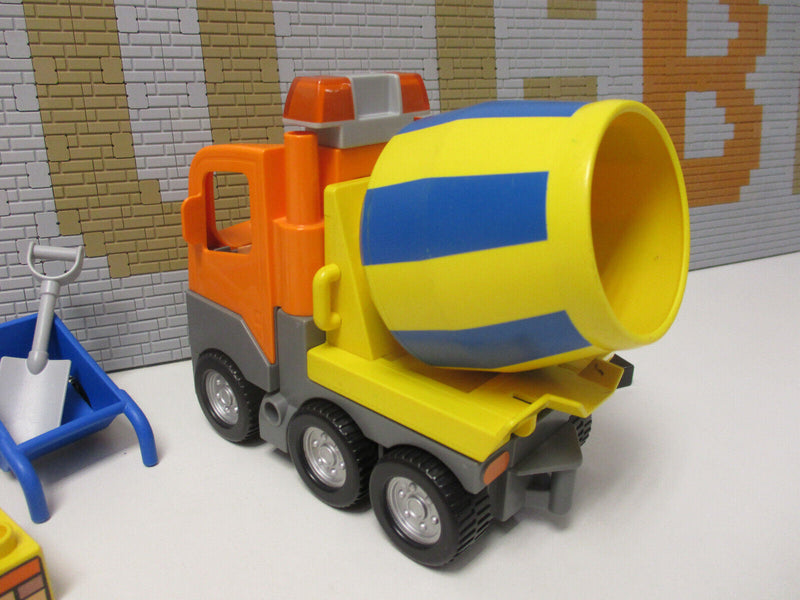 ( RB14/ 2  ) LEGO Duplo Betonmischer LKW Baustelle