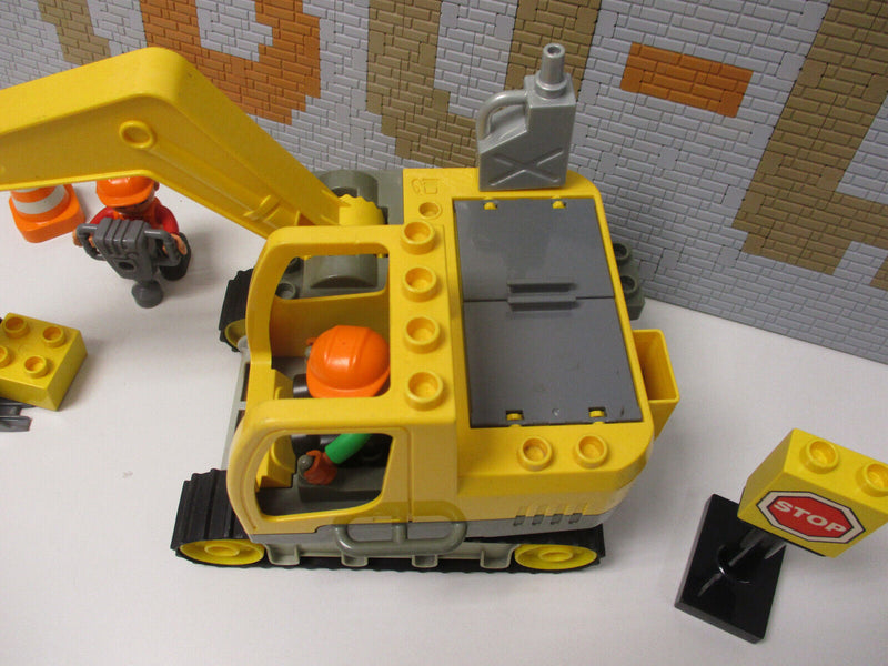 ( RB14/ 1  ) LEGO Duplo Raupenbagger Bagger Baustelle