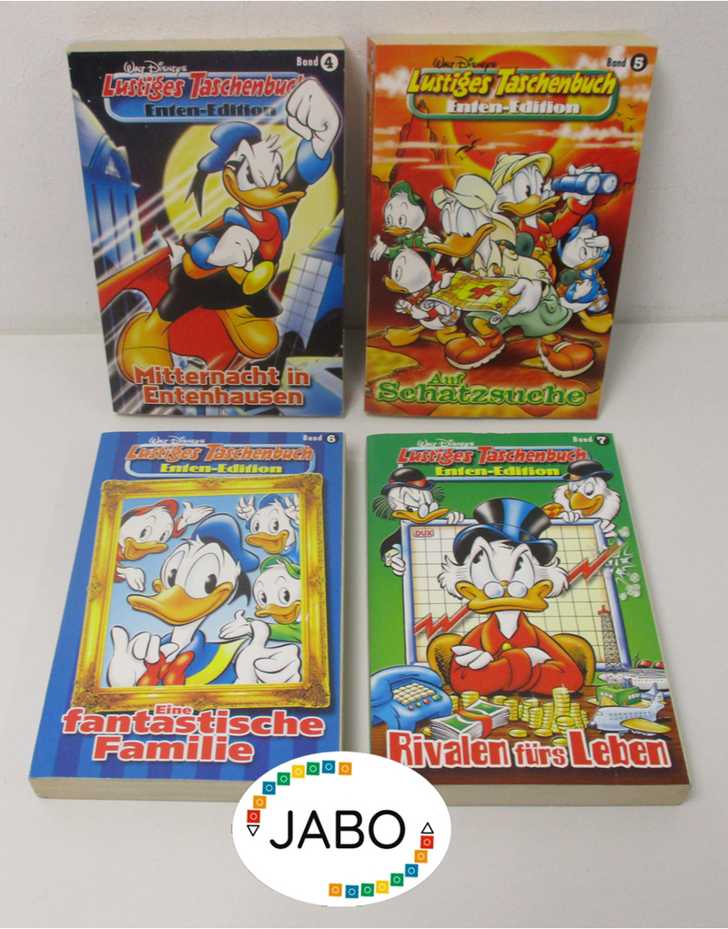 (G17/6) Walt Disney Comics Lustiges Taschenbuch Enten Edition Band 4 5 6 7