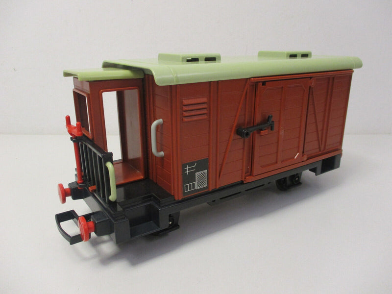 Playmobil 4111 Geschlossener Güterwagen Waggon OVP Spur G LGB Eisenbahn Western