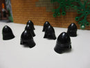 ( B6 /30) Lego 8 x 3844 Helm Ritter mit Nackenschutz schwarz 6073 6086 6085 6090