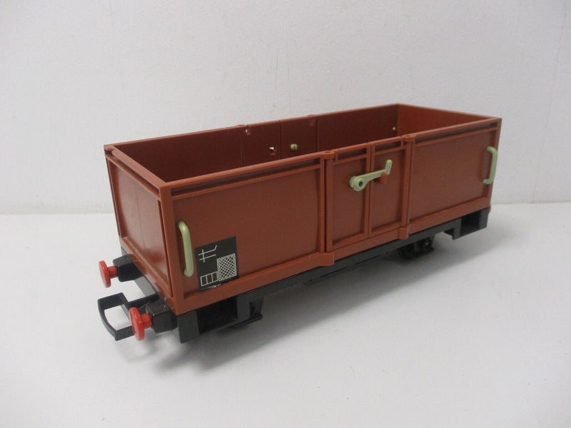 Playmobil 4110 Offener Güterwagen Hochbord Waggon OVP Eisenbahn Spur G  LGB