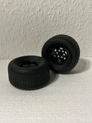 lego 2 x 18450 Reifen m. Felge 81.6 x 44 R Dragster Tumbler 76023