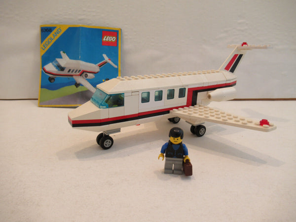 ( J13) Lego 6368 Jet Airliner MIT BA 100% KOMPLETT GEBRAUCHT