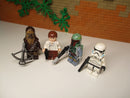 ( L4 / 1 ) 1x Lego Star Wars sw0711 Boba Fett Han Solo Chewbacca Stormtrooper